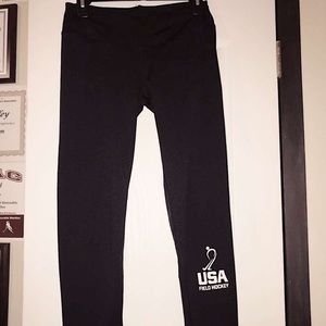 USA field hockey leggings